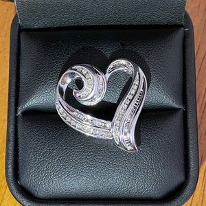 White Gold Diamond Necklace Pendant